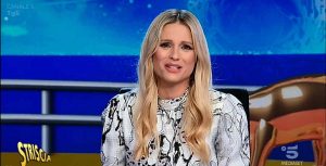 Michelle Hunziker Striscia la Notizia