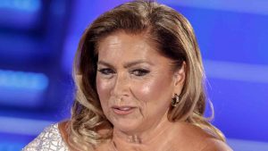 Romina Power abito bianco