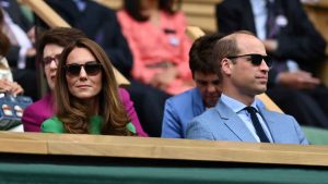 Kate e William occhiali scuri