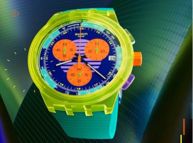 Swatch Neon 2024, nuovi modelli fluo