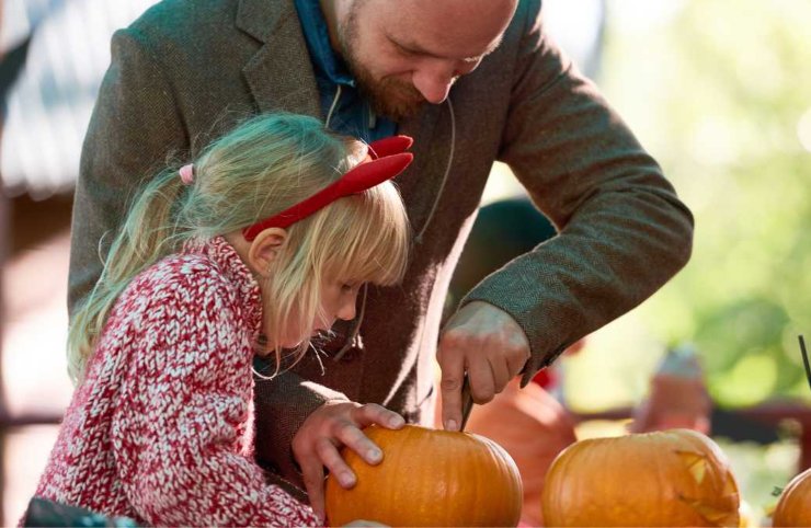 Zucca di Halloween: scelta e intaglio