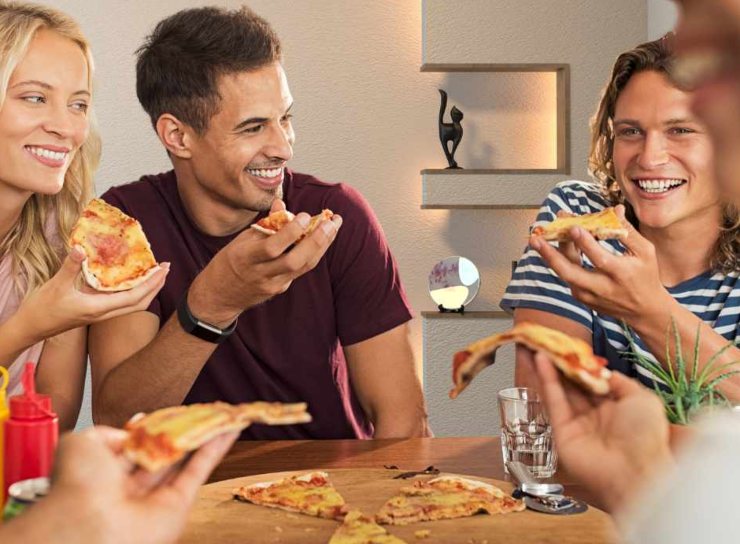 Pizza tra amici