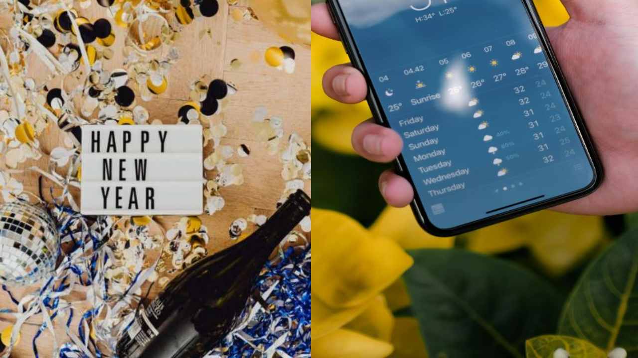 Capodanno e app meteo (
