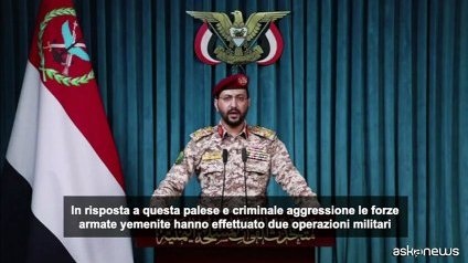Houthi rivendicano attacchi contro impianti sauditi su Mar Rosso