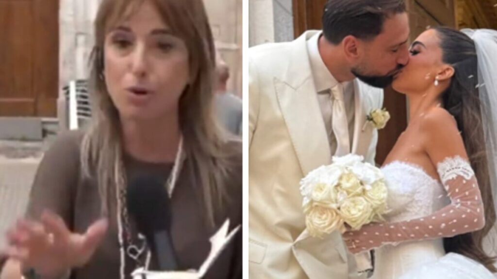 Gaffe su Donnarumma: “Funerali” al posto di nozze, giornalista spiega l’errore in diretta