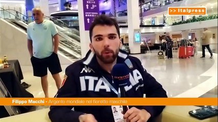 Macchi non riconosce calo mentale in finale, argento mondiale nel fioretto