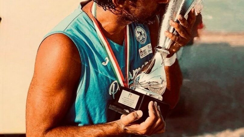 Alessio D’Attis entra nella storia del Beach Handball italiano