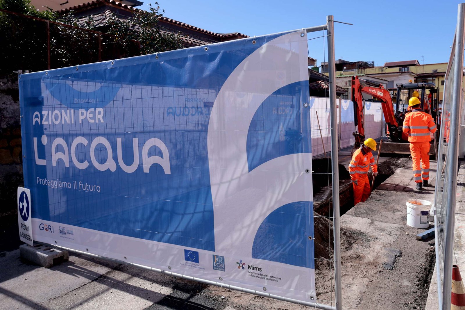 Investimento di 142 milioni per modernizzare la rete idrica del Sarnese Vesuviano