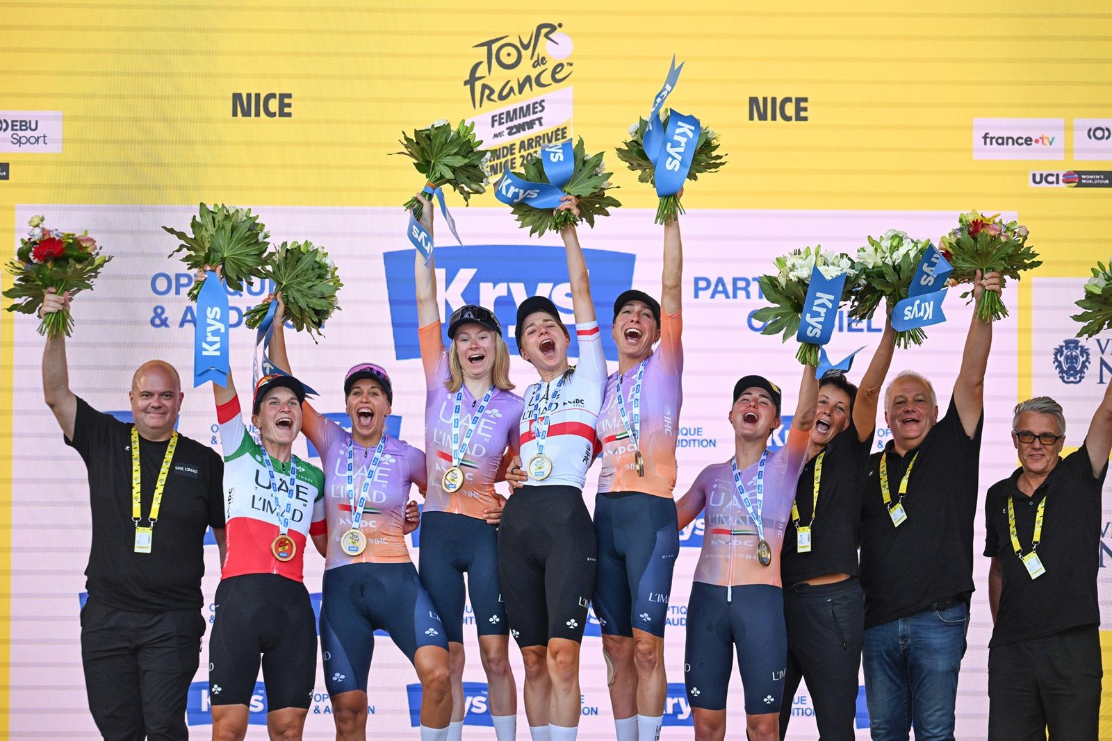 UAE Team L’IMAD e Elisa Longo Borghini si fermano al podio al Tour de France Femmes