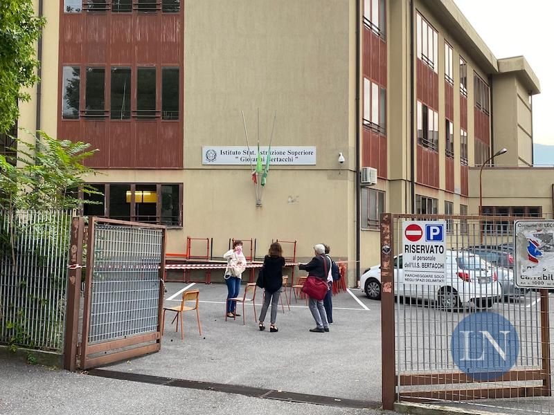 Soluzione trovata per 23 classi del Bertacchi durante i lavori