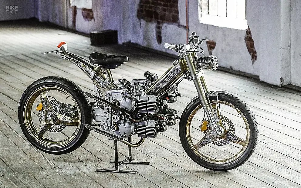 Puch Maxi a 5 cilindri: il ciclomotore più estremo mai costruito