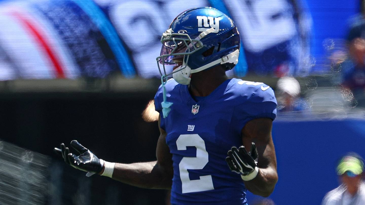 Deonte Banks si distingue per la sua fisicità in un successo dei Giants contro i Dolphins