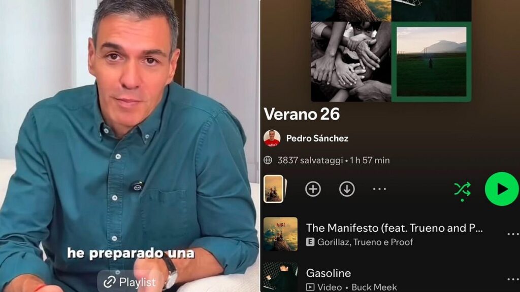 Sánchez in vacanza a Lanzarote mentre Ceuta vive una crisi migratoria | La playlist estiva scatena polemiche