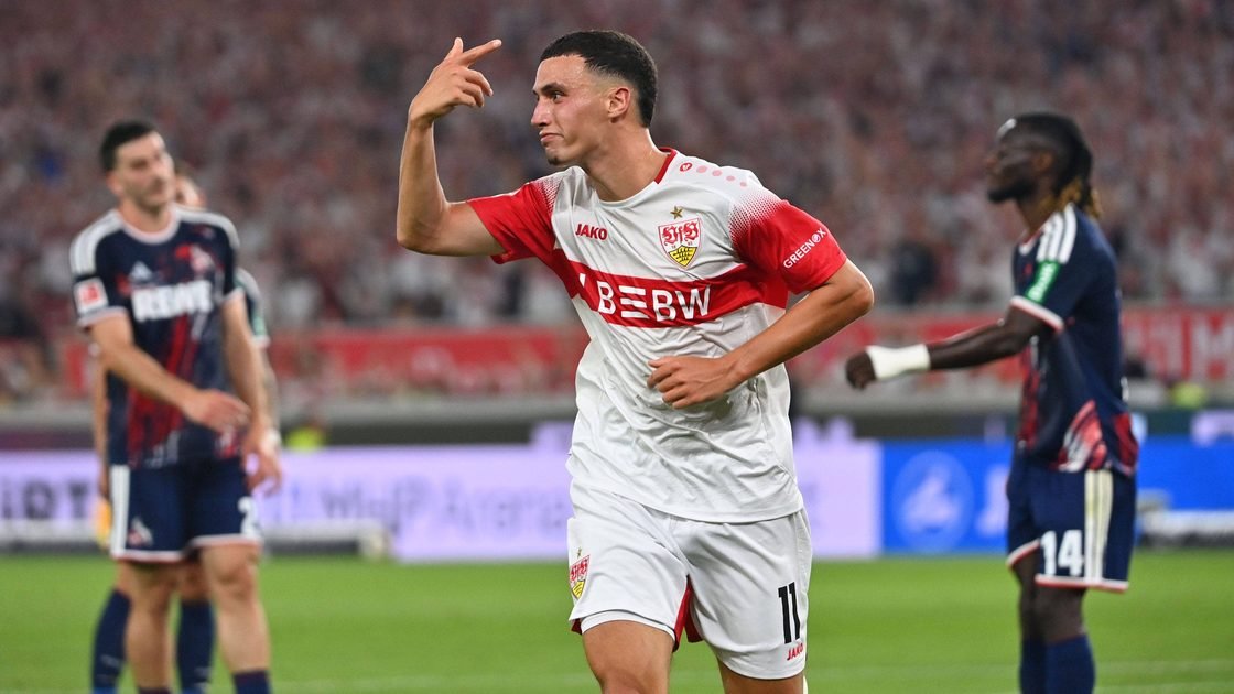 Bilal El Khannouss fa la differenza per il successo di VfB Stuttgart contro il Koln