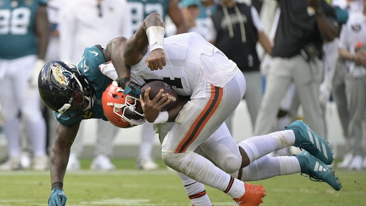NFL: Deshaun Watson verpatzt Saisonstart, Browns blamieren sich schwer