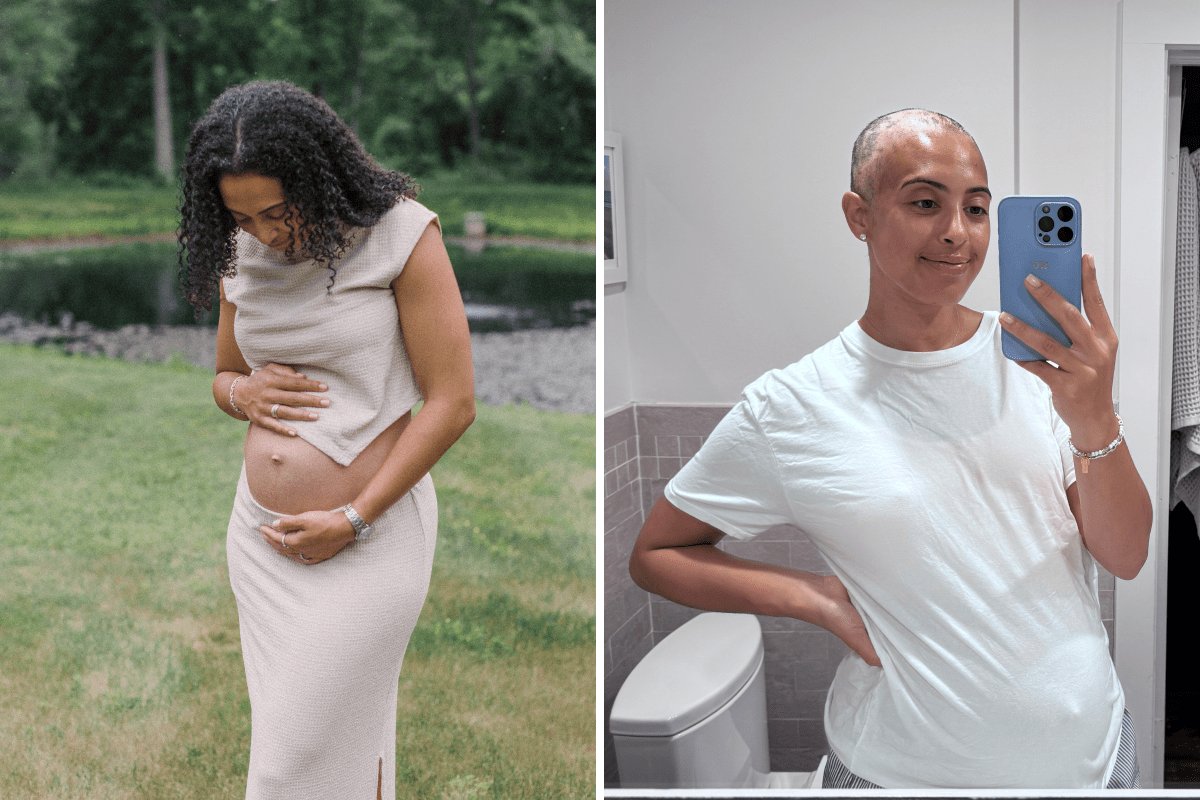 Una donna di 30 anni riceve una diagnosi di cancro mentre è incinta di 22 settimane