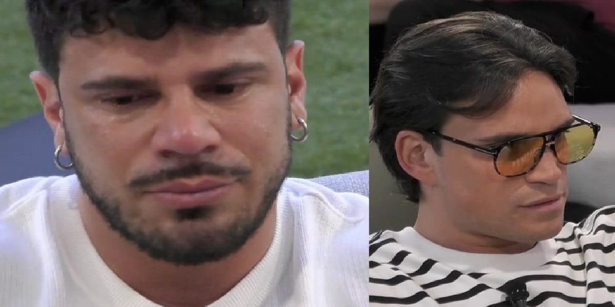 Danto piange in diretta al GF Vip, Varsi lo accusa di falso pianto