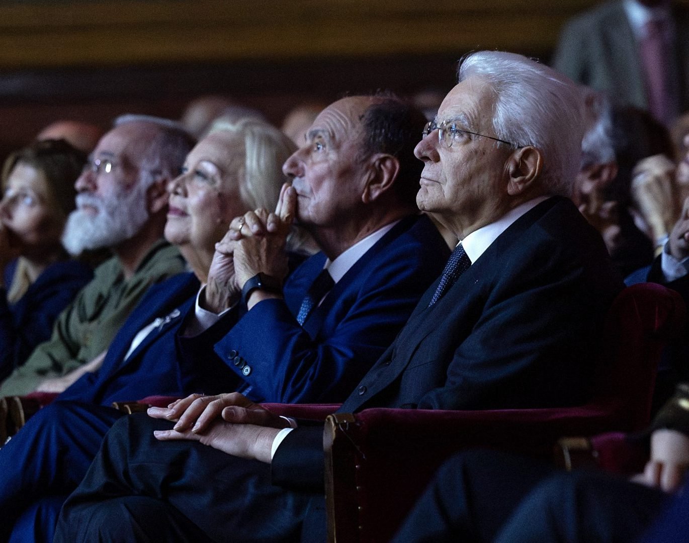 Mattarella assiste alla proiezione del film su Biagio Conte al Teatro Massimo di Palermo