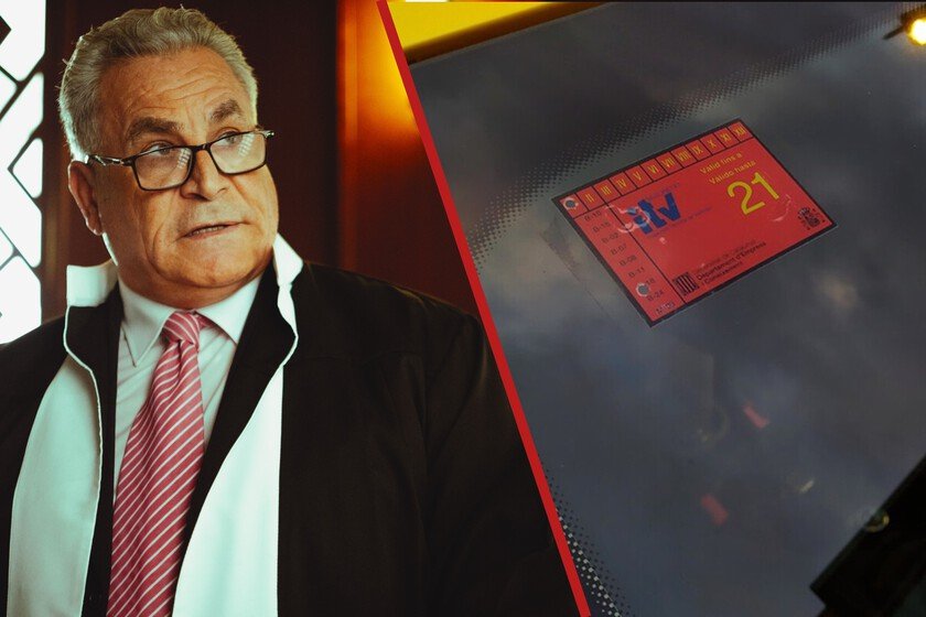 Conductor absuelto por usar pegatina ITV caducada: no había intención de falsear